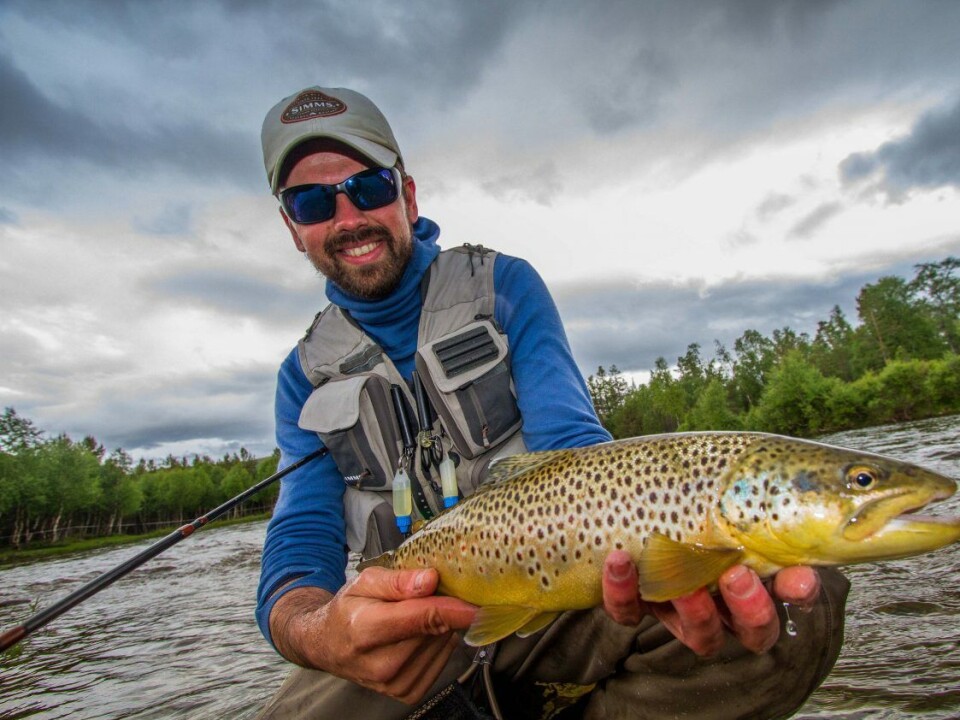 The fact that the Grimsa trout population is sparse and challenging makes it all the more rewarding when you first manage to land one.