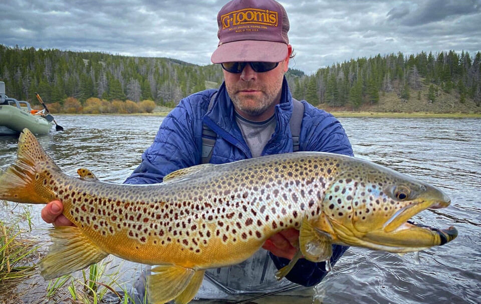 Professional fly fishing guide John Bond knows where the big bad browns have their hideouts.