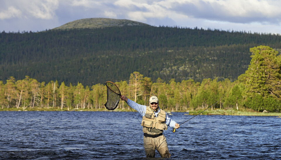 With your starting point at Galten gård you’ll find plenty of excellent and varied fishing options in every direction. Photo: Bård Løken