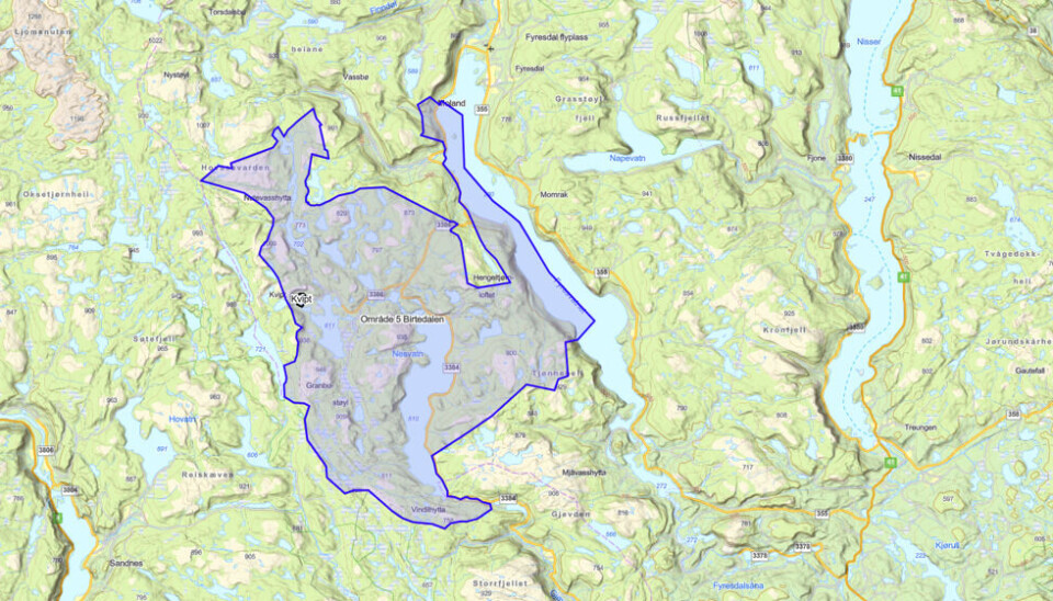 Birtedalen in Fyresdal