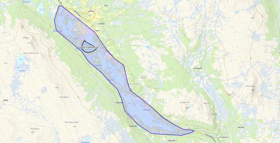 The Hodalen lakes